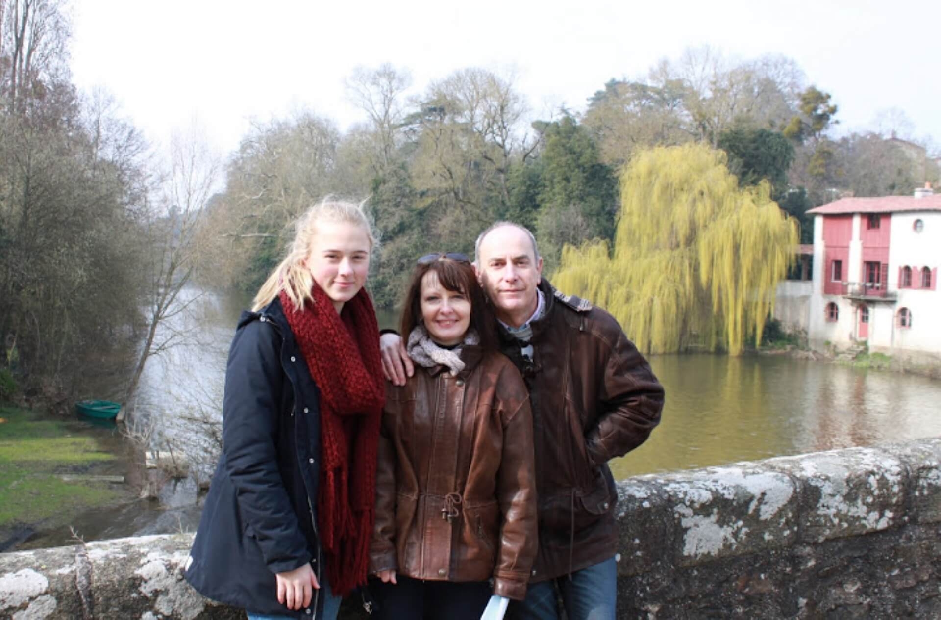 france FRA Ebba Holmström host family