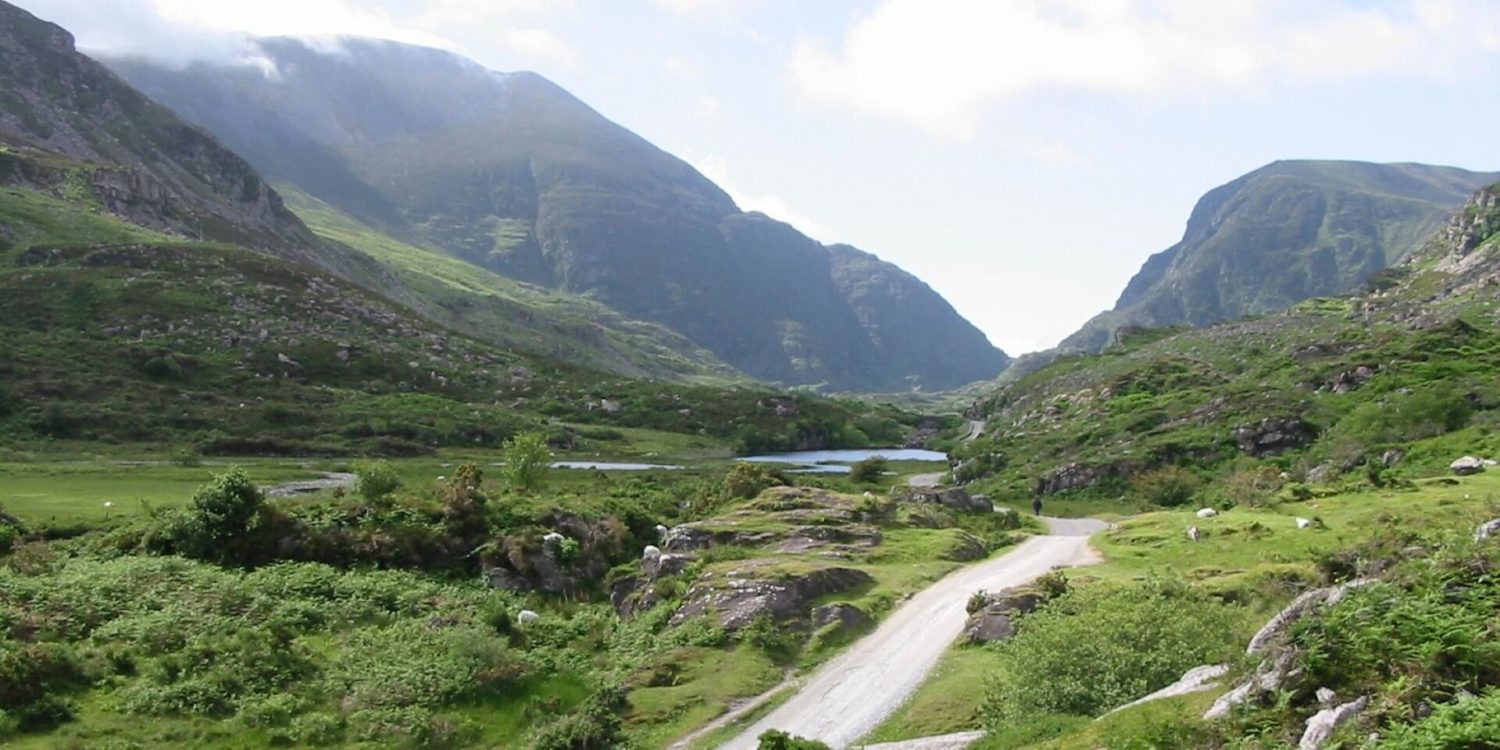 ireland Killarney Mountains and Valley slider