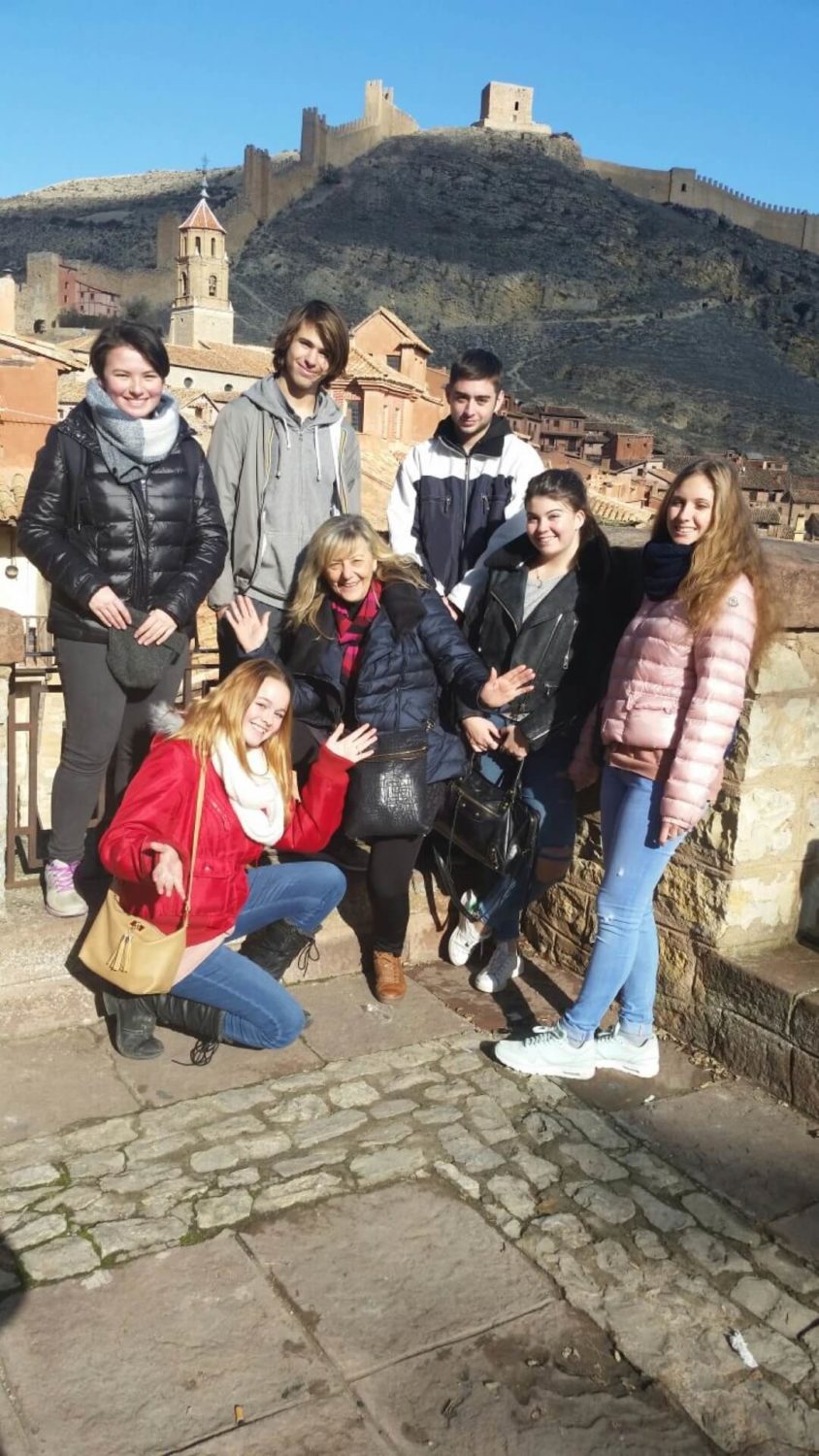 spain ES LC Trip Valencia Students CityWall GR