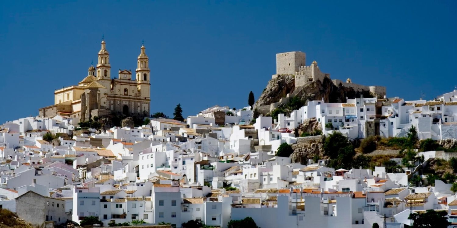 spain Medieval White Village slider