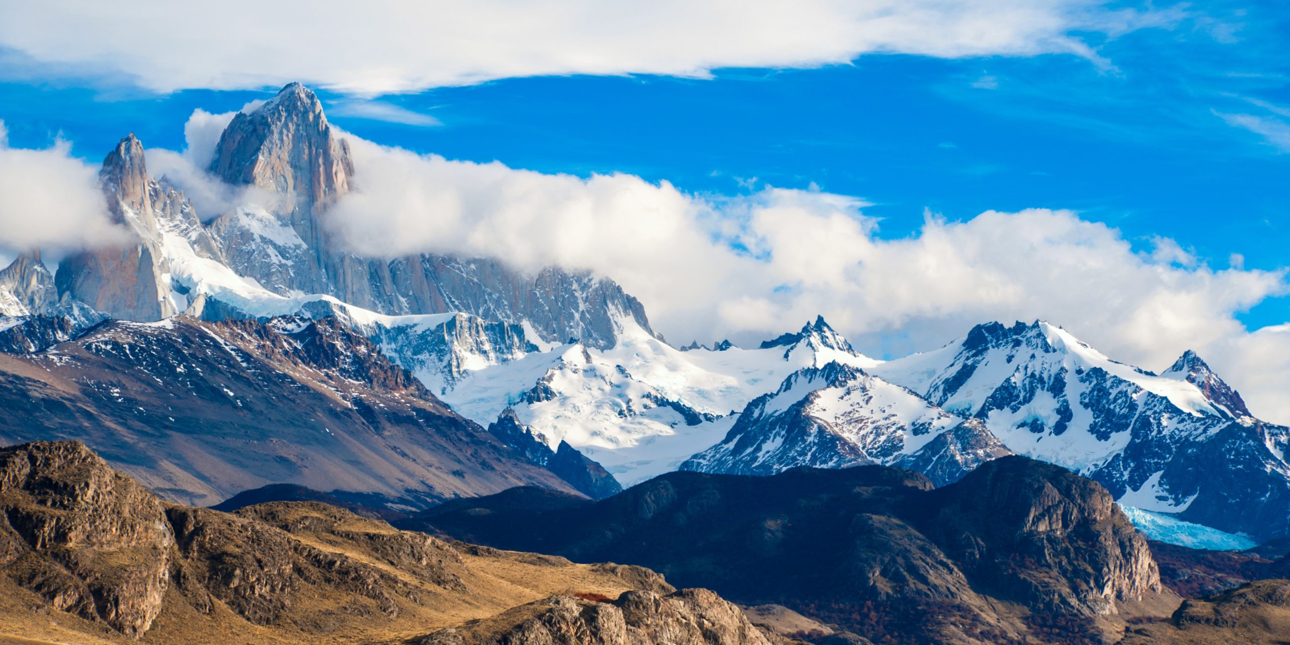 Fitz Roy Mountain, El Chalten, Patagonia, Glaciers National Park